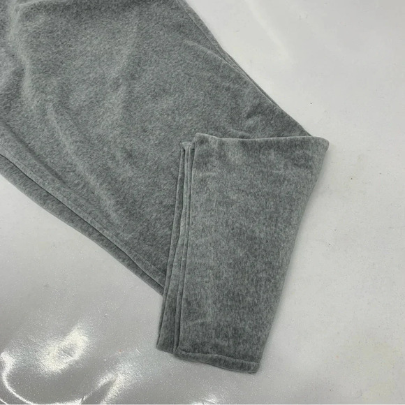 D & D Lifestyle Womans Velour Outfit Size 2X  Gray Pull On Pants  Jacket Buttons - Picture 15 of 16
